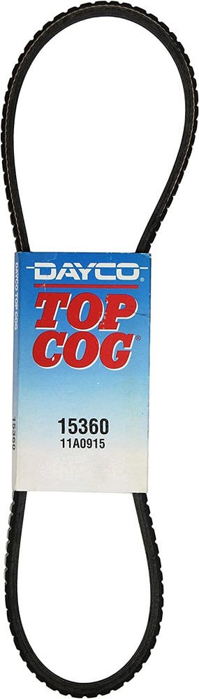 Dayco 15360 Accessory Drive Belt, Black