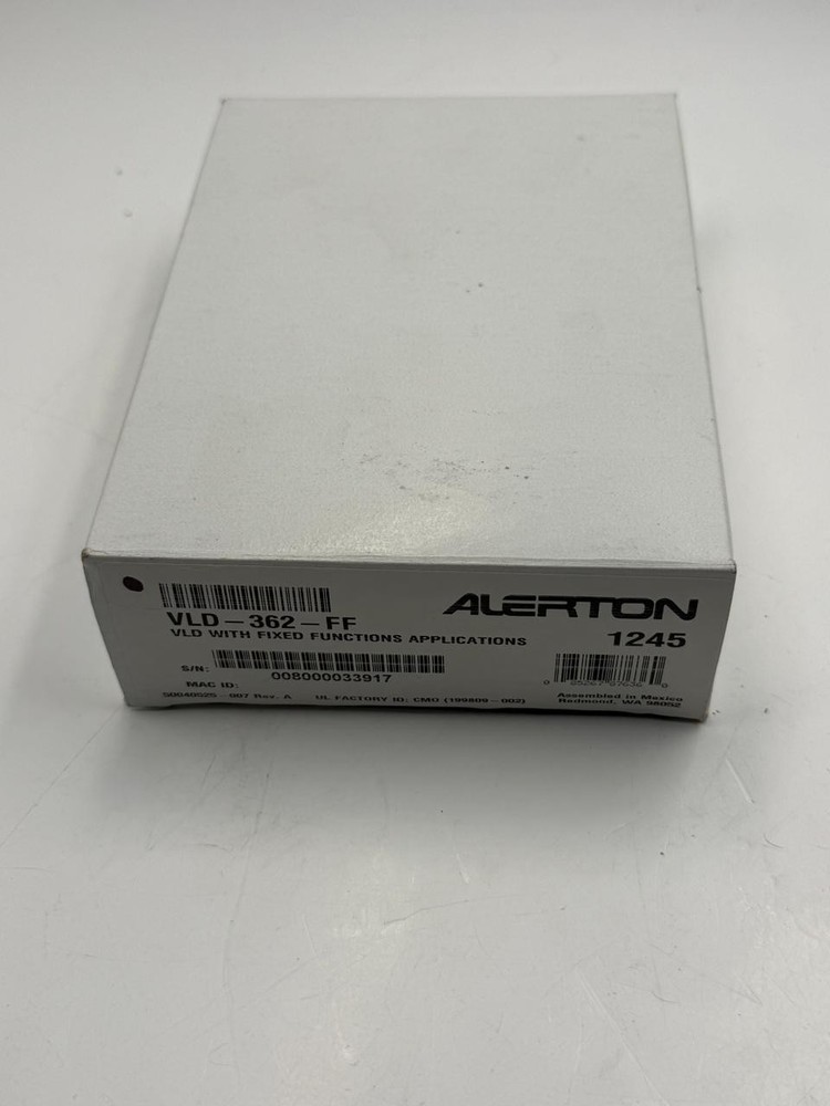 alerton vld 362 ff Thermostat