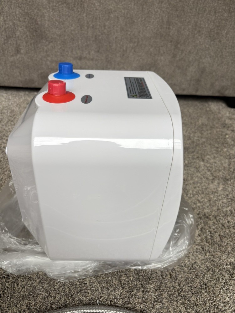 2.5 Gal Under Sink Water Heater 1500W 120V Mini RV Kitchen w/ Hoses