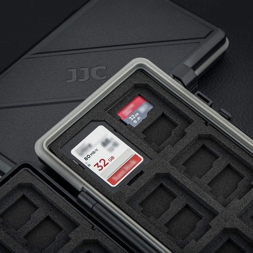 36 Slots Memory Card Case Storage Holder fits 12 SD + 24 MSD TF Micro SD Cards