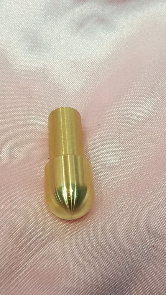 Brass Muzzle Lap - 1/2"- Gunsmith Tools-Rifle-Pistol Crowning-Lapping Crown