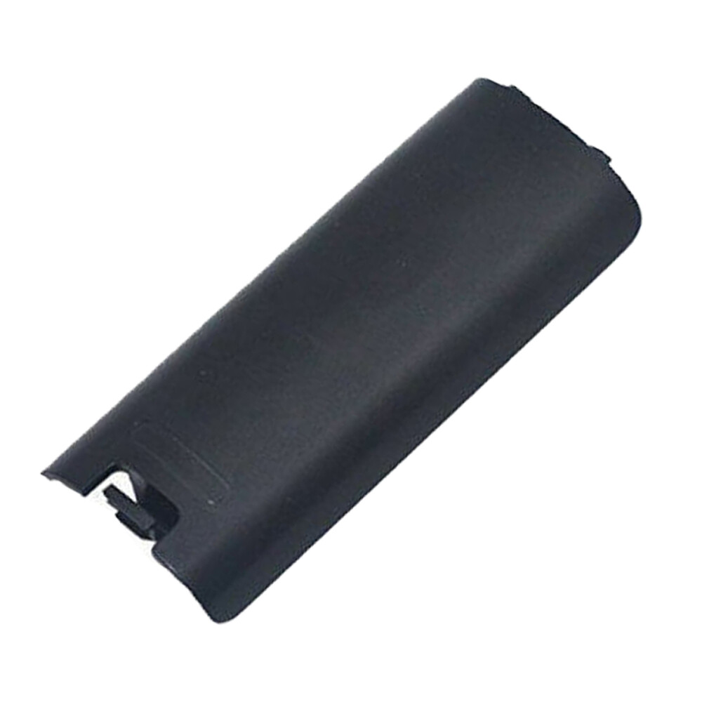 LOT 10 Replacement Battery Cover Shell Case Clip for Wii Remote Controller Black