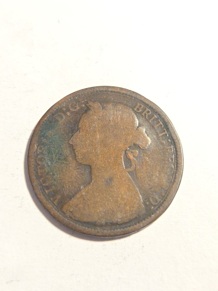 1889 Great Britain Half Penny BT348