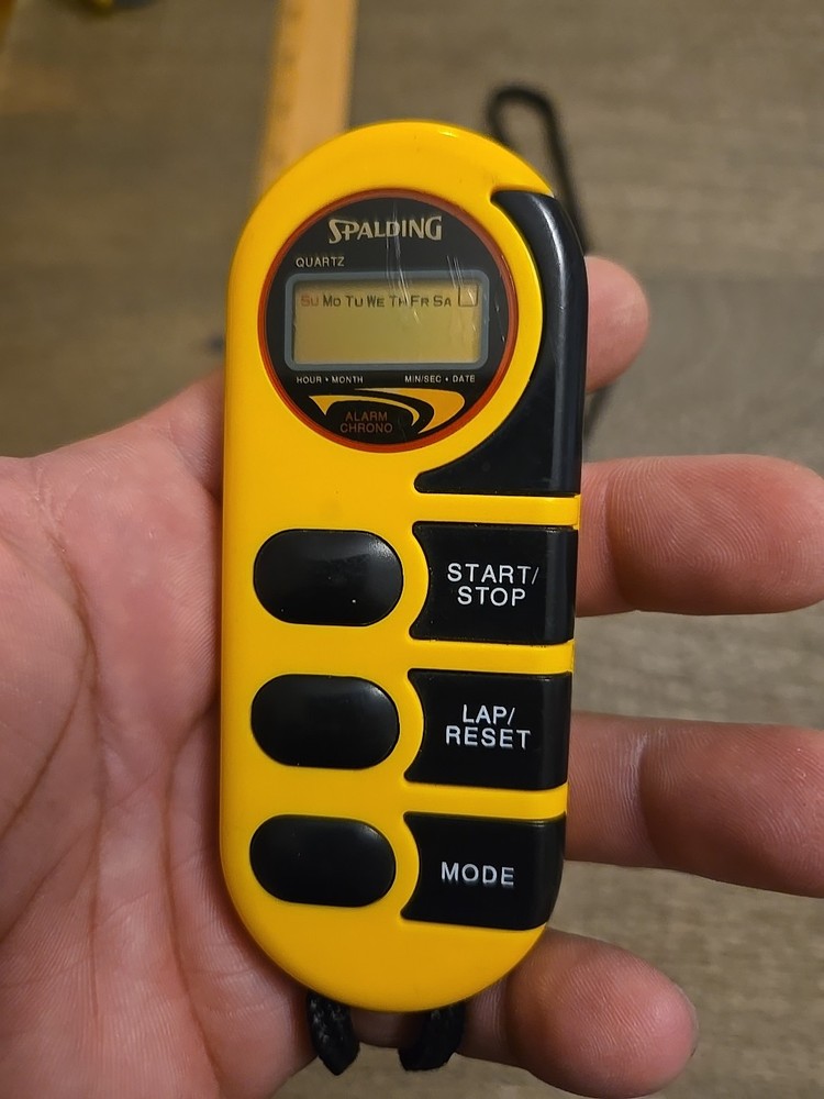 Spalding Quartz Multi-Sport Timer 1990s See All Pics And Description Make Offer