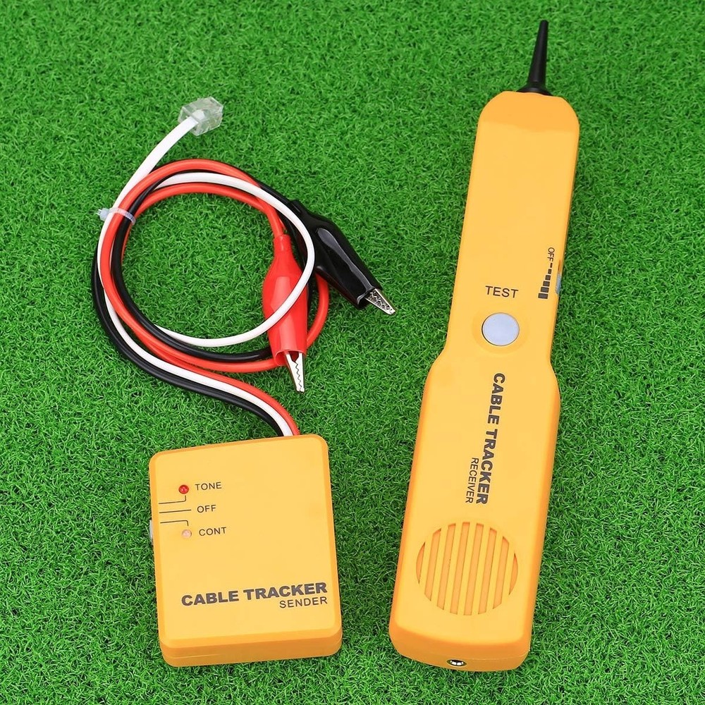 Professional Cable Finder & Tone Generator Tool - Battery Powered Tracker