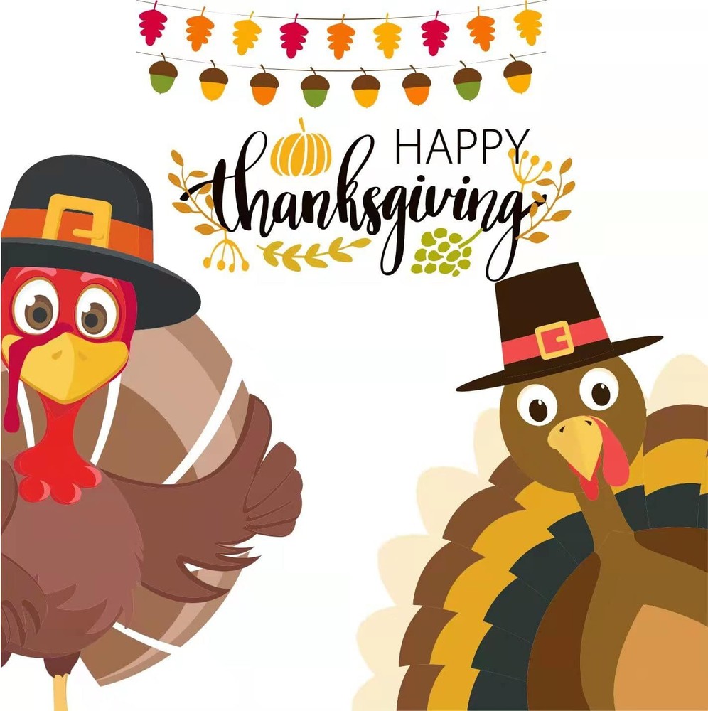 Thanksgiving Window Clings Stickers Fall Decorations Holiday