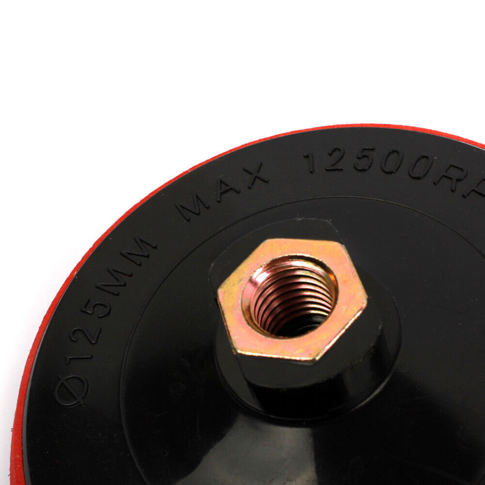 125mm x 2mm Hook and Loop Interface Backing Pad Polishing Sanding Angle Grinder