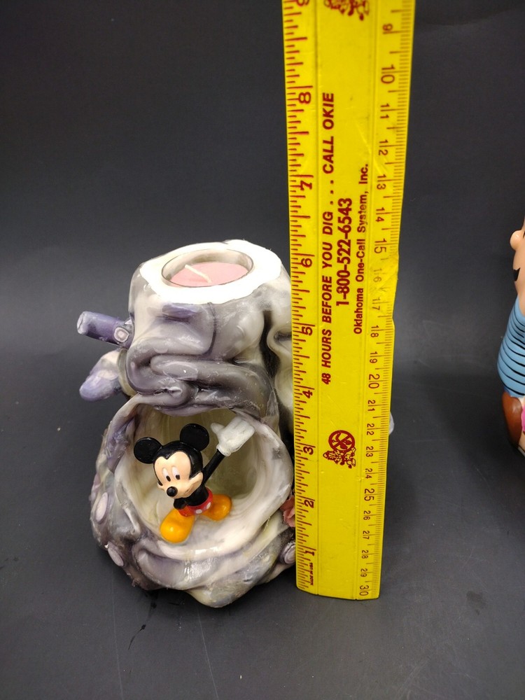 Vintage Mickey Mouse,Pluto Mushroom Mountain Candle