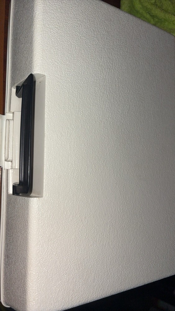 Vintage Shure Microphone Hard Plastic Protective Case White #4