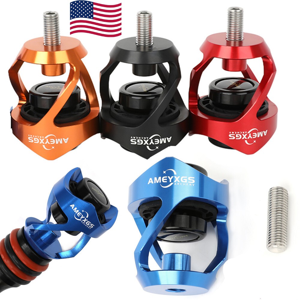 Archery Compound Bow Stabilizer Dampener Screw aluminum Hunting Shooting Target