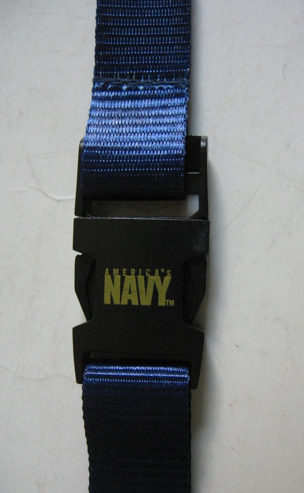 Navy Lanyard - American Flags - New