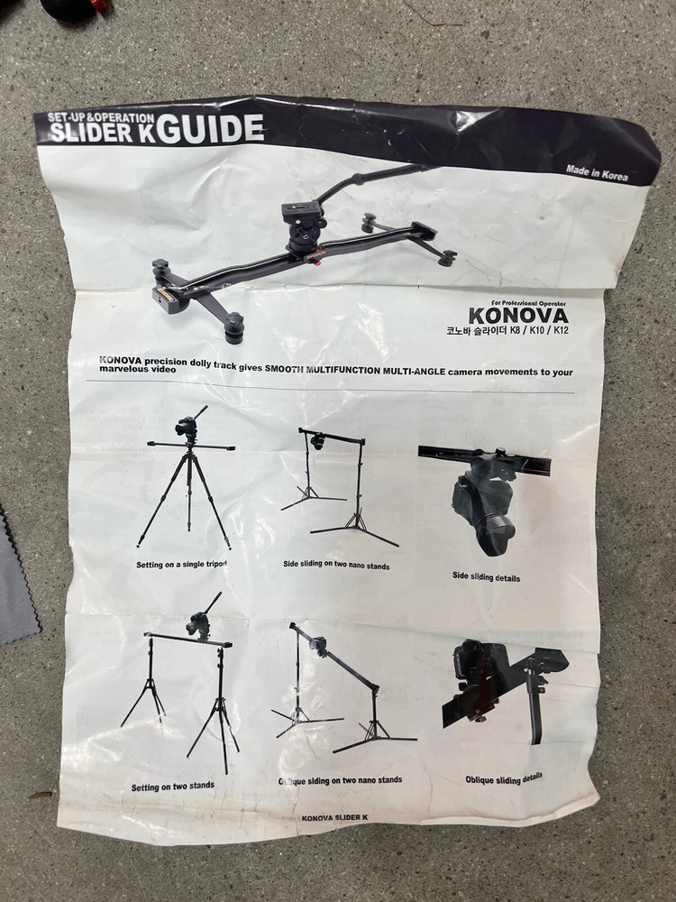 Konova K Camera Slider (80cm, 31.5")