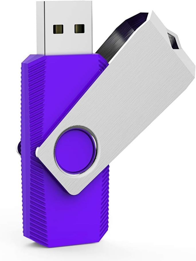 5 Pack 32GB Flash Drive USB 2.0 Memory Stick Multi Color