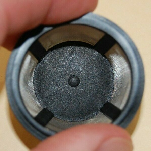 NEW small extremely fine stainless mesh filter cup 2" diameter camp fuel oils