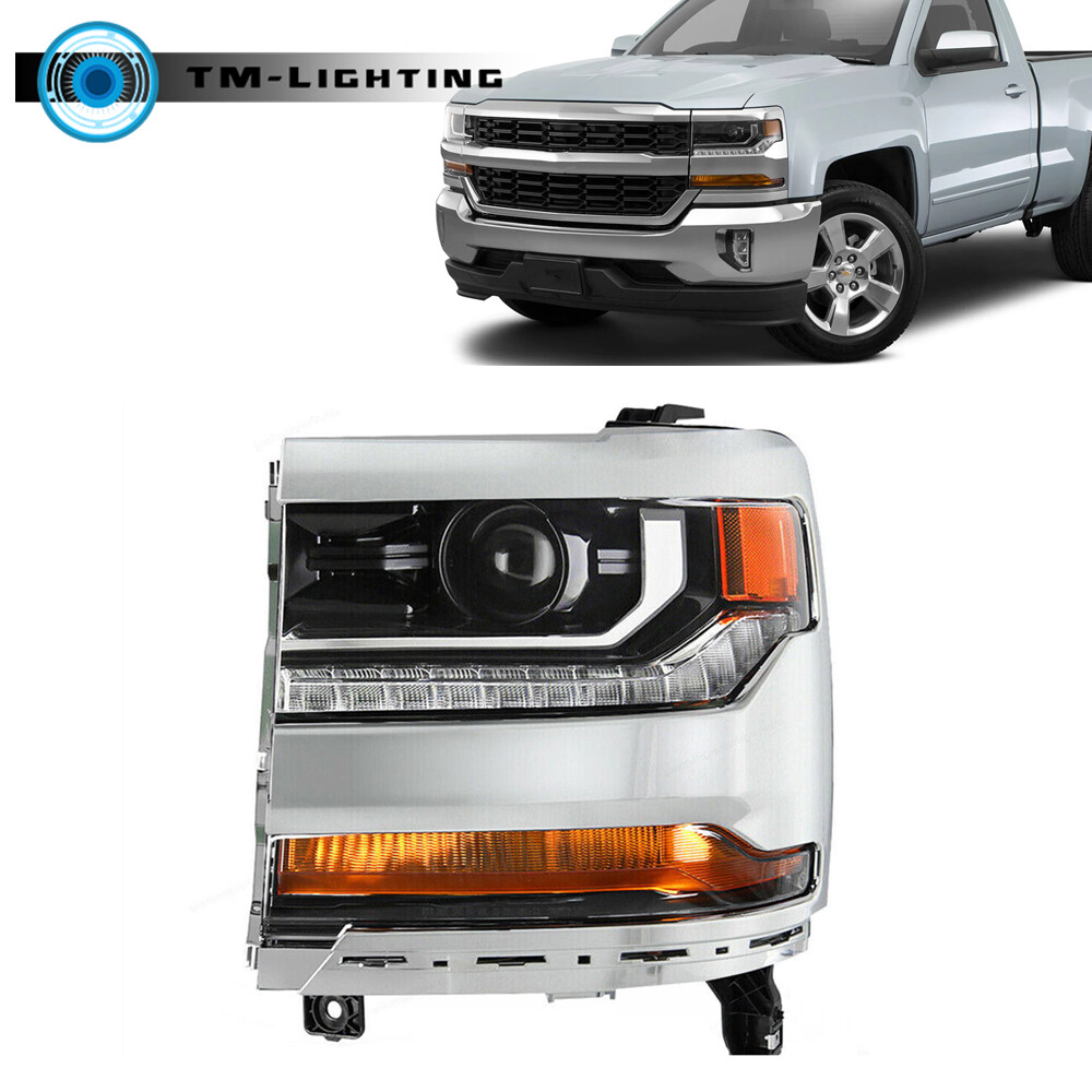 For Chevy Silverado 1500 2016 2017 2018 HID Headlight Headlamp Driver Left Side