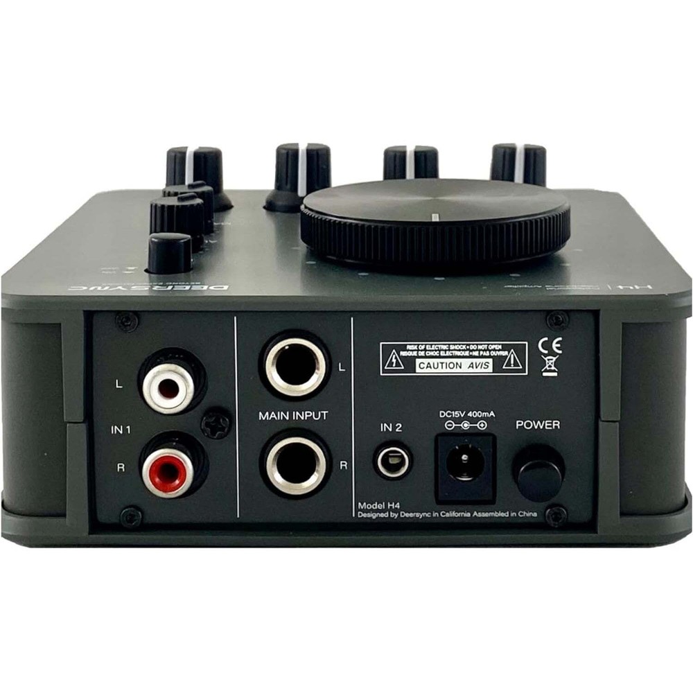 Deersync H4 4 Channel Professional Studio Headphone Amplifier