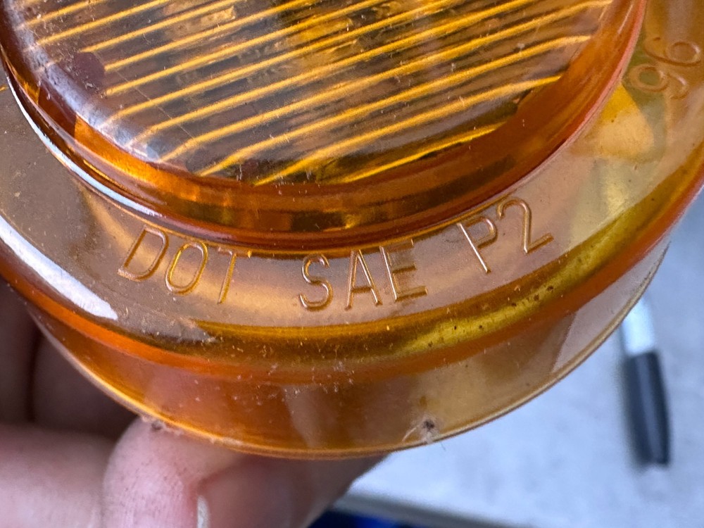 Dialight 17001AB807 Amber Replacement Light