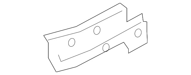 Genuine Mitsubishi Rail End 75522W060P
