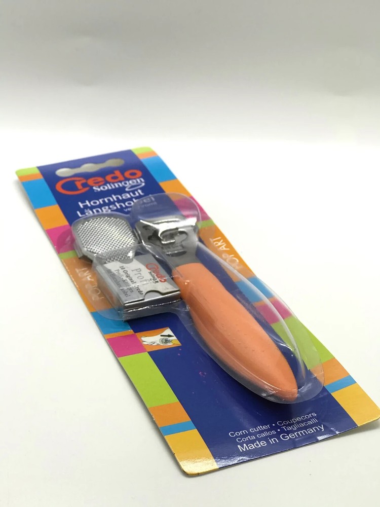 Orange handle - Credo Germany Solingen Original Planer Pedicure Tools