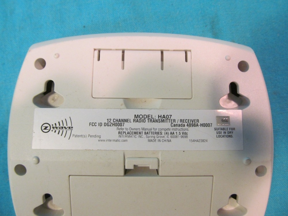 INTERMATIC HA07 12 CHANNEL RADIO MASTER TRANSMITTER / RECEIVER