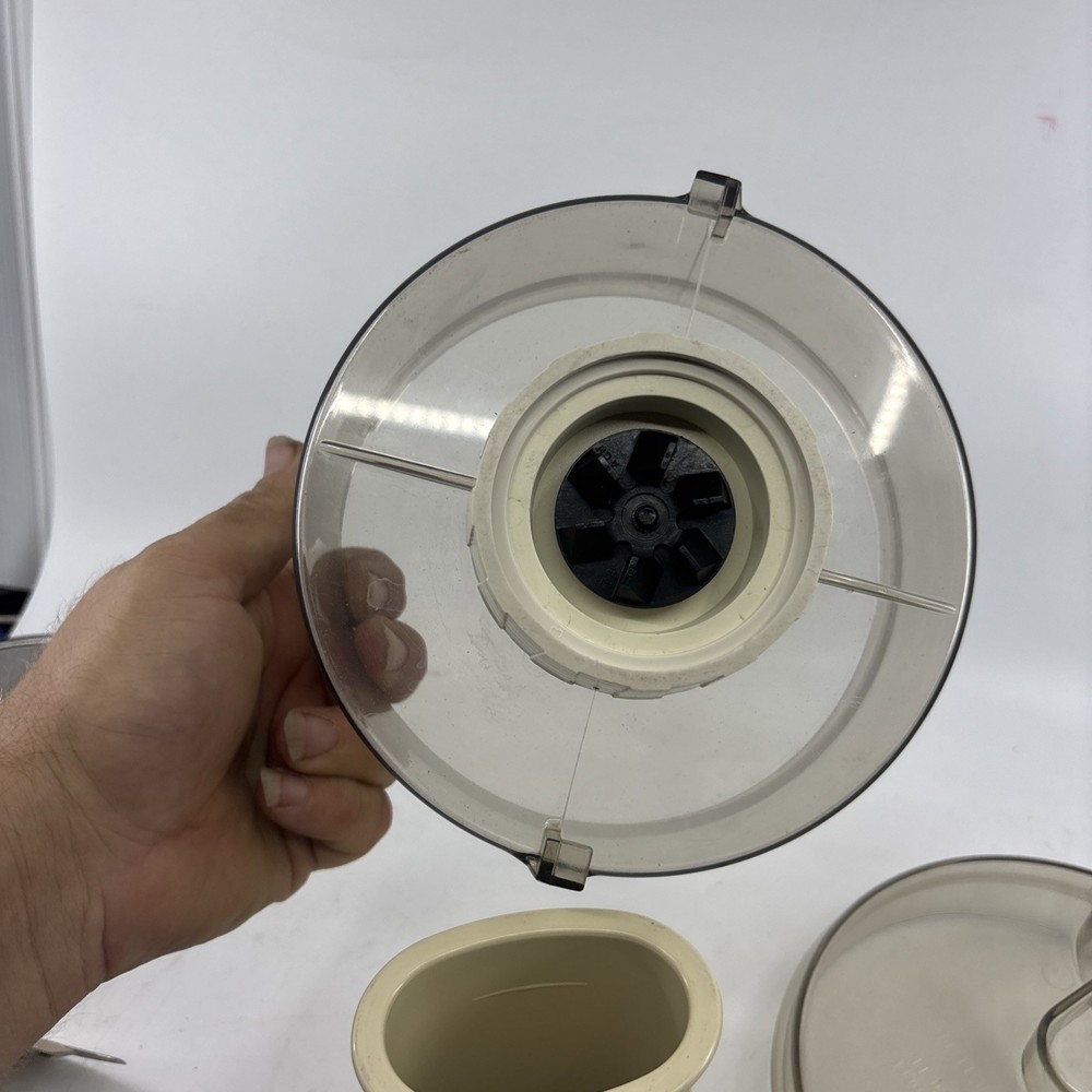 General Electric Food Processor Replacement Work Bowl Assembly With Lid & Pusher