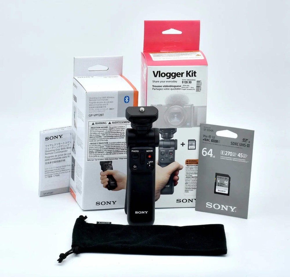 * OPEN BOX EXCELLENT * Sony Vlogger Accessory Kit