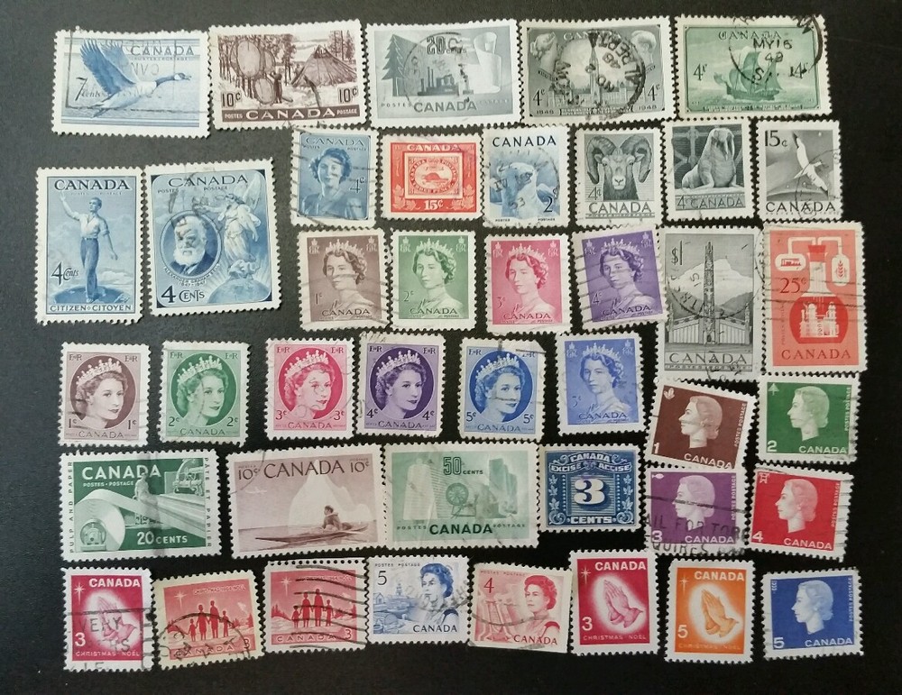 CANADA 1800-1900'S STAMP COLLECTION