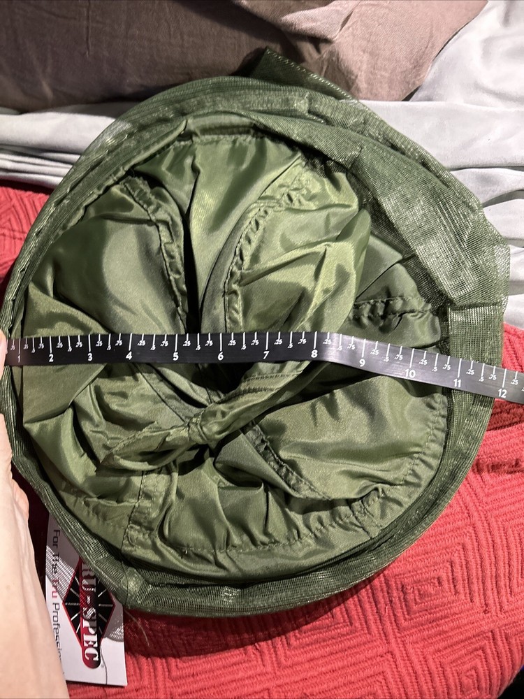 Tru-Spec Mosquito Net Hat NEW Hunting Woods Solid Green