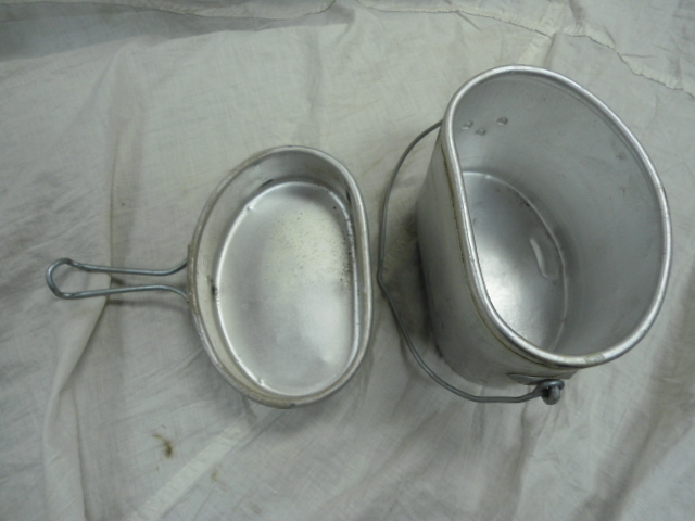 NATO Forces Aluminum Mess Kit (used)