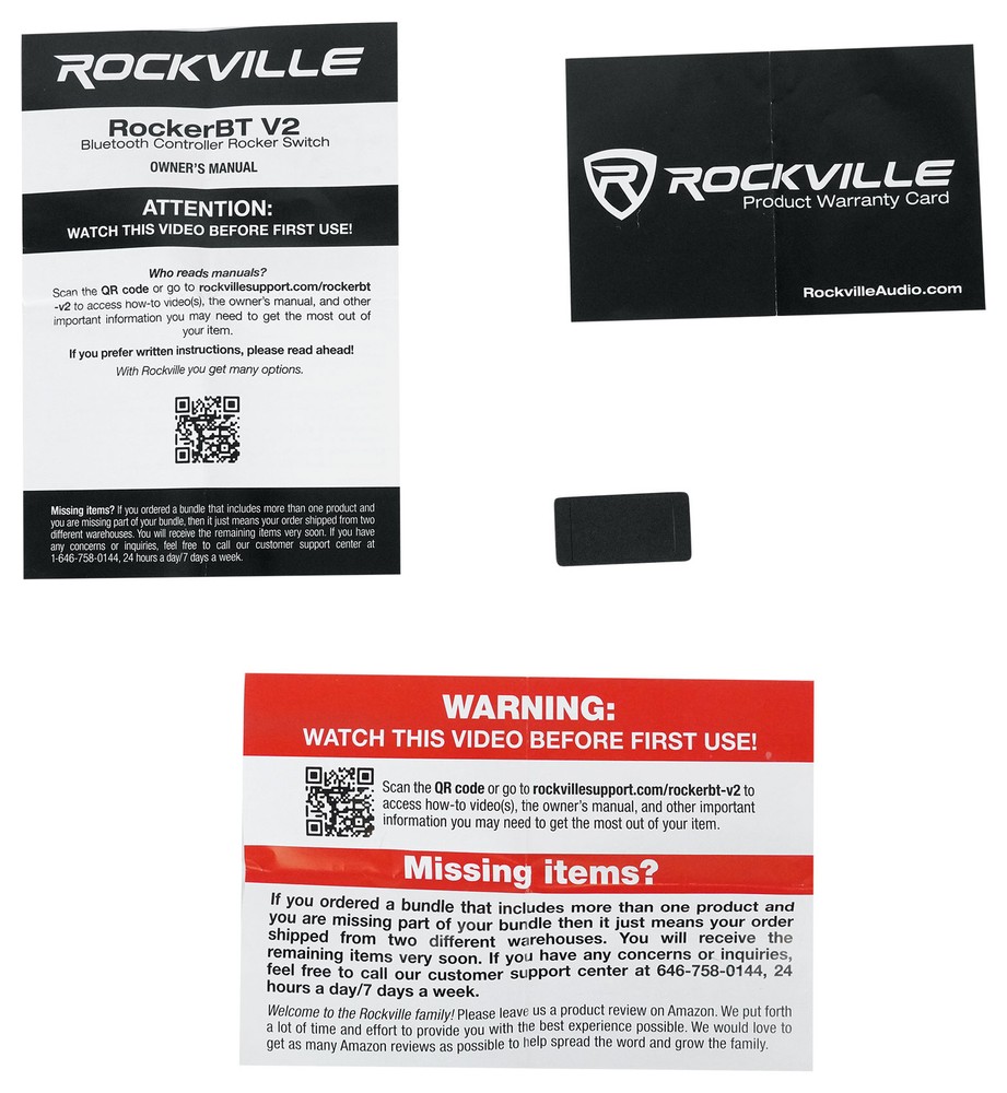 Rockville Rocker Switch Bluetooth Controller For 2017 Kawasaki Mule Pro-Fit