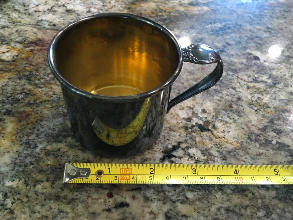 Vintage Oneida Silver Plated Baby Cup