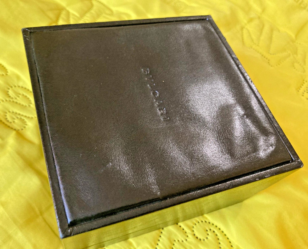 Authentic BULGARI Empty Watch Box Case #S35