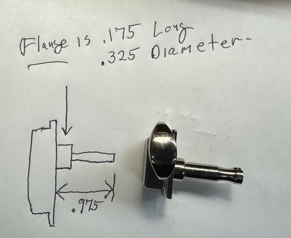 Tonepros Tuners 6 In Line NOS
