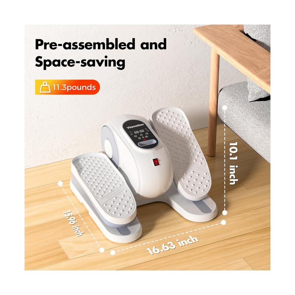 Under Desk Elliptical Machine, Leg Exerciser as Seen on TV While Sitting for ...