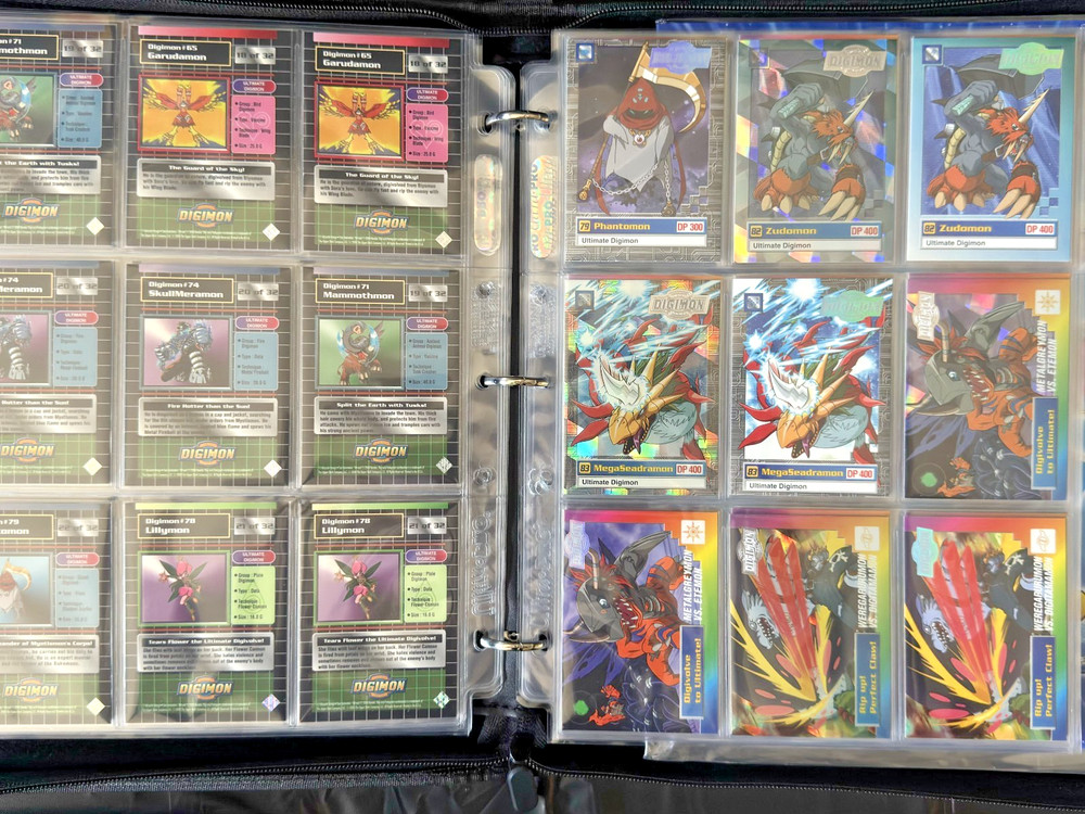 1999 DIGIMON UPPER DECK MASTER SET HOLO SERIES 1+2 PRE-RELEASE+ULTIMATE - 5 SETS