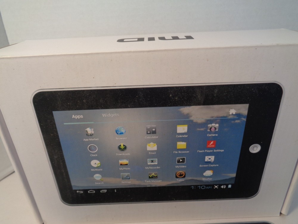 MID TABLET PC OS. 4.0 WITH BOX.