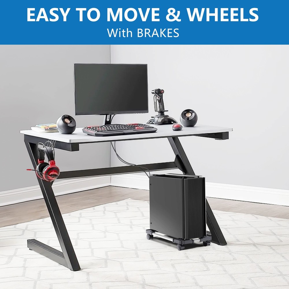 Computer Tower Stand - Adjustable PC Stand for Most Desktop