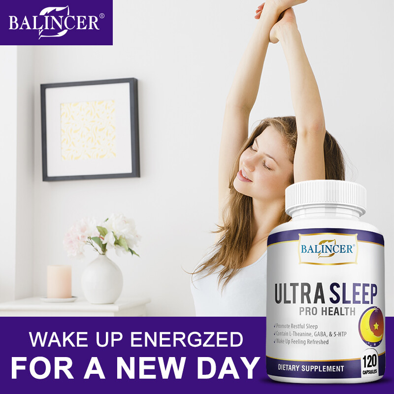 Sleep Support Improve Quality Fall Asleep Quickly Emotional Stability 120 Count