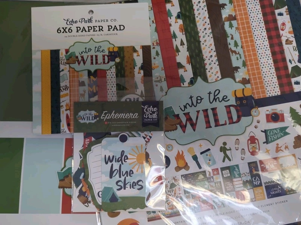 Echo Park Paper Co. "Into the Wild" Bundle