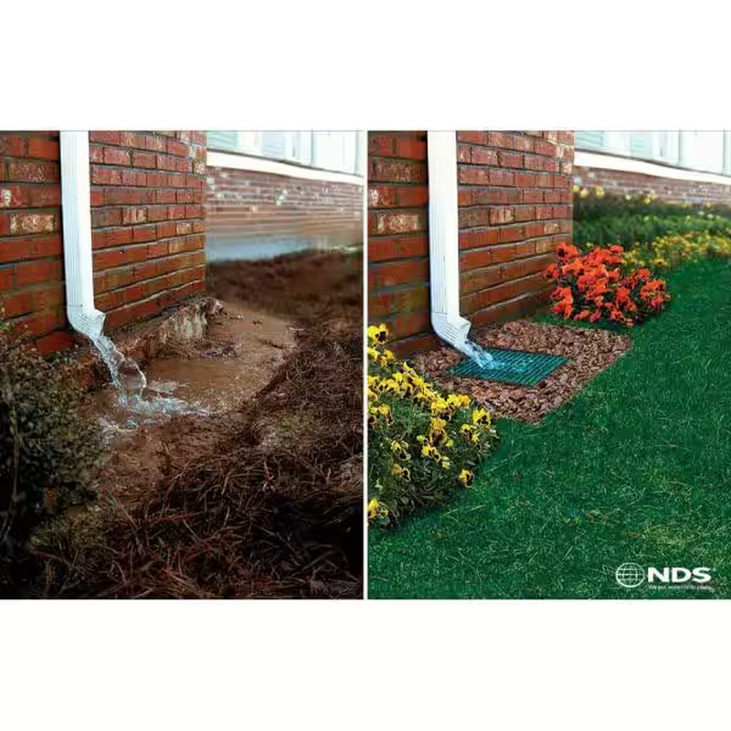 6 In. Spee-D Double-Outlet Drainage Catch Basin