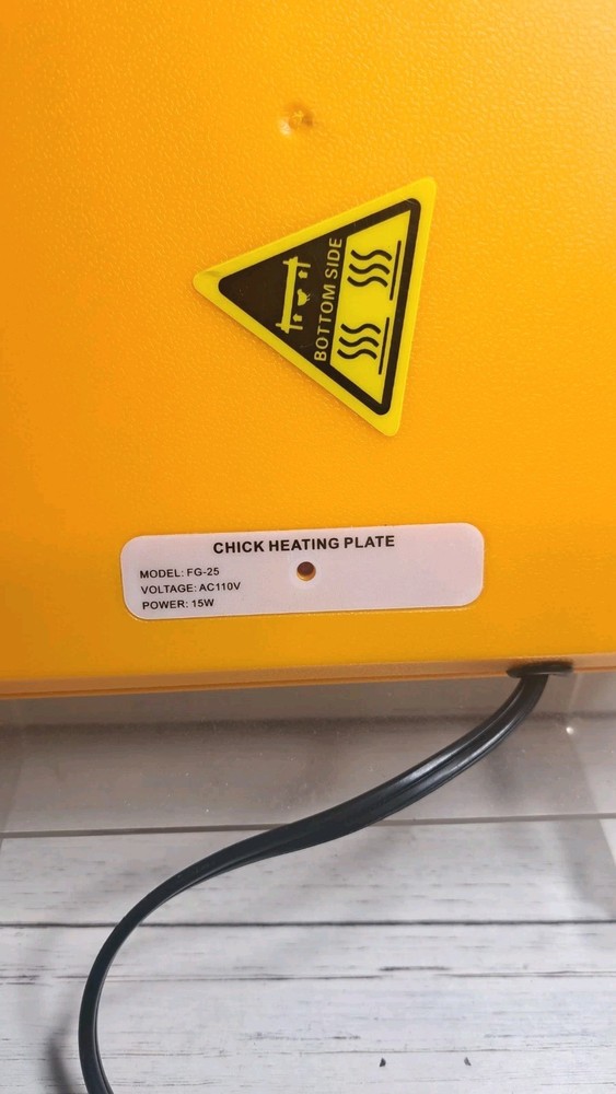 Chicken Brooder Heating Plate for Chicks For Parts Missing Stand Heating Plate O