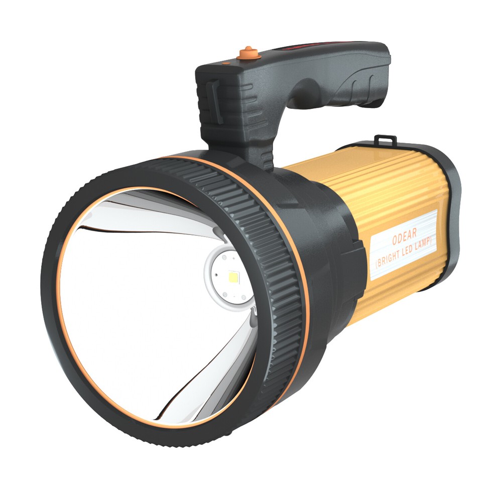 Odear Super Bright Torch Flashlight Searchlight Handheld LED Spotlight Camping