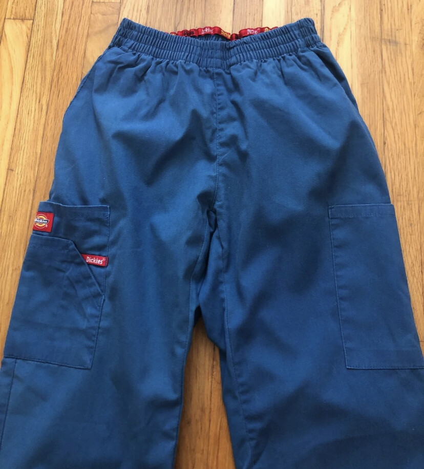 Dickies Caribbean Blue Scrub Set Petite