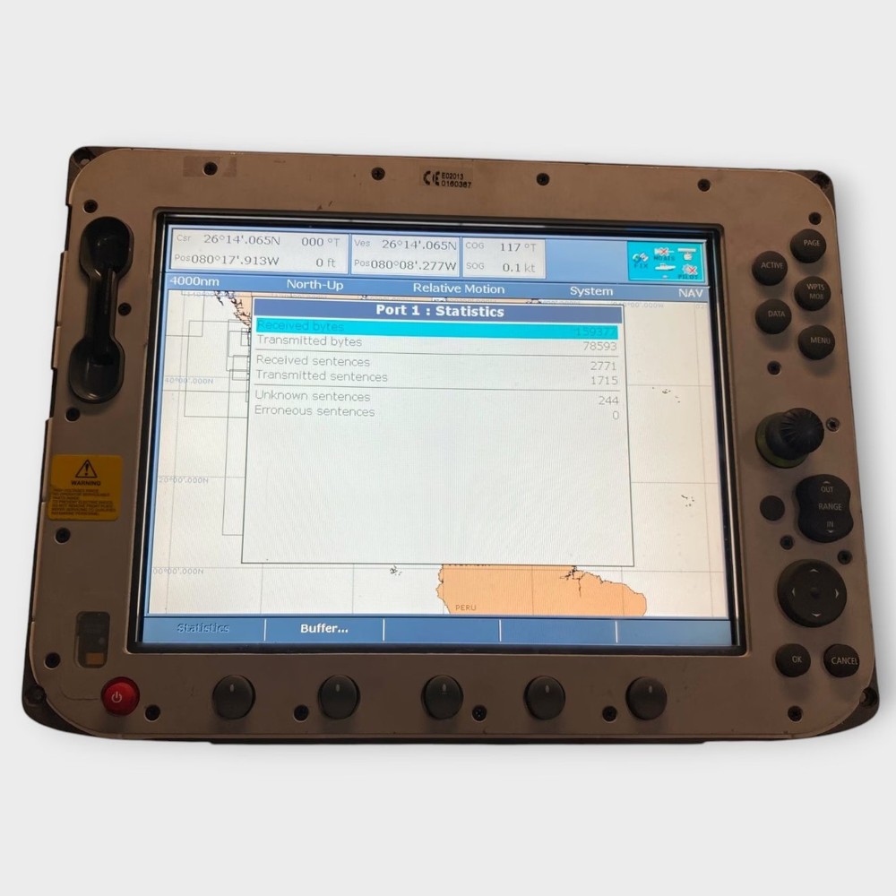 Raymarine E120 Classic Multifunction Display --E02013--CORE ONLY-Fully Tested
