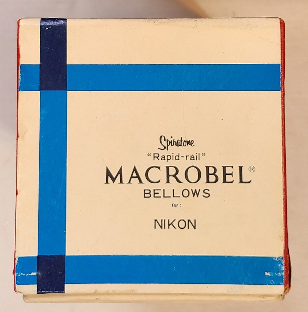 Vintage Camron Bellows for Camera & Original Box