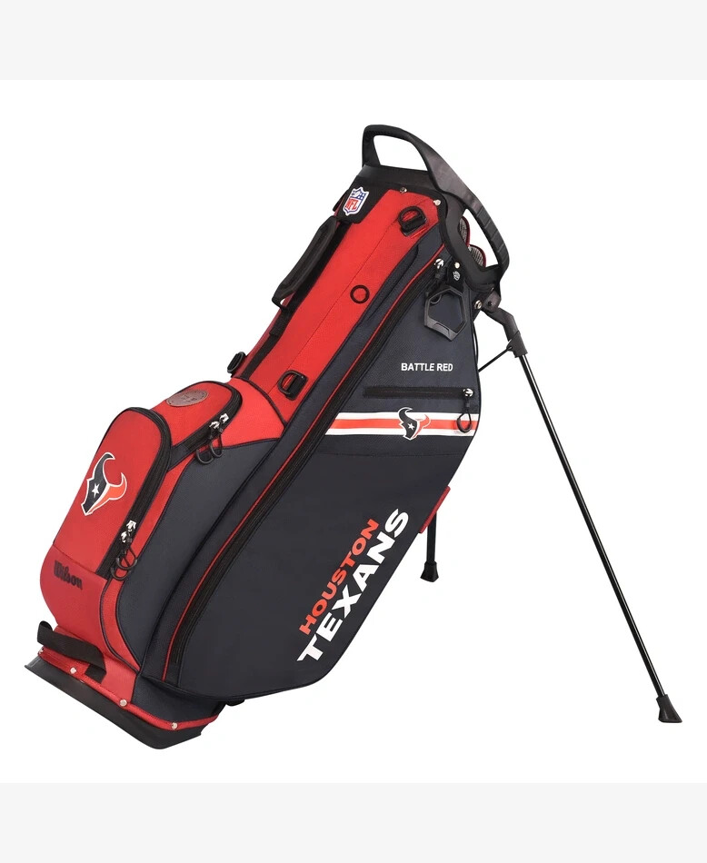 Houston Texans Wilson NFL Golf Stand Bag New
