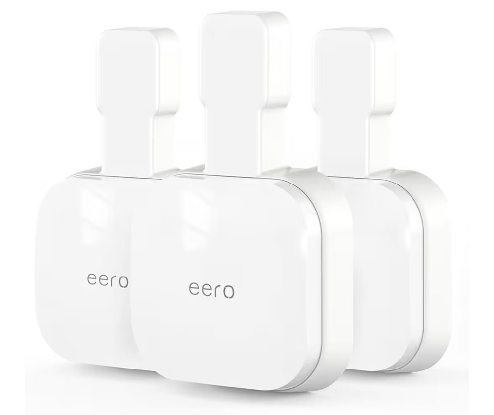 Outlet Wall Mount for eero 7, Stand Bracket Holder Compatible with eero 7 Dua...
