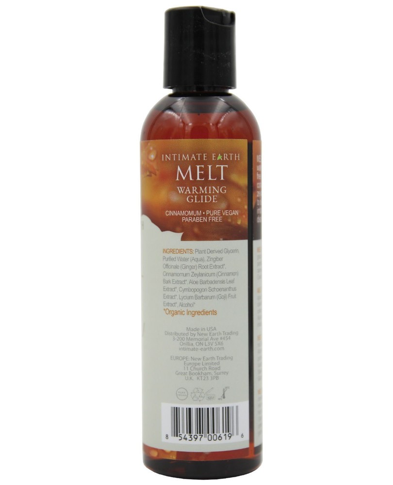 Intimate Earth Melt Warming Lubricant 4 oz