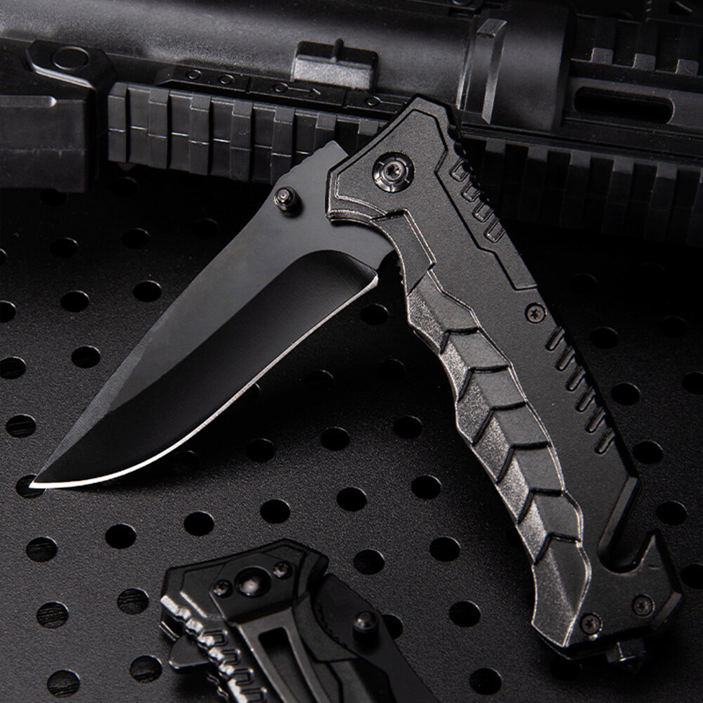 7.9” Tactical Spring Assisted Open Blade Folding Pocket Knife Hunting Knife Tool