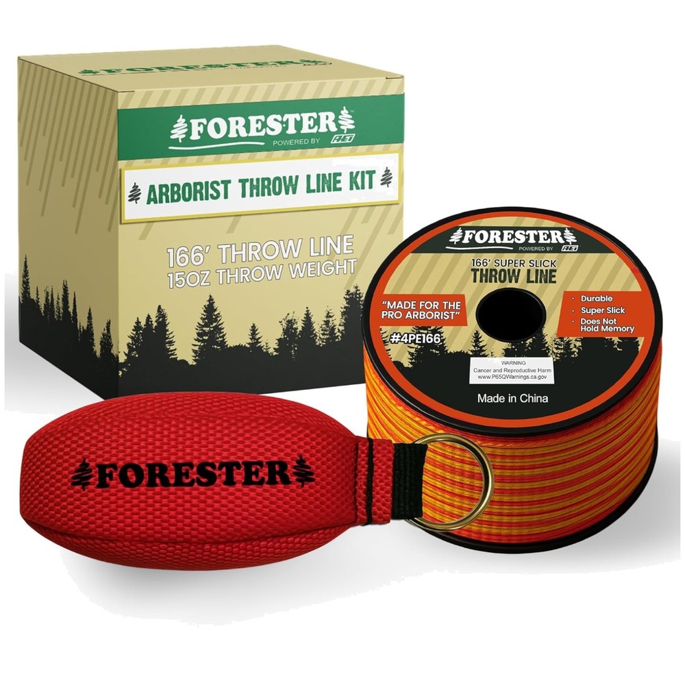 Arborist Throw Line Kit | 166ft Slick Polyester Rope